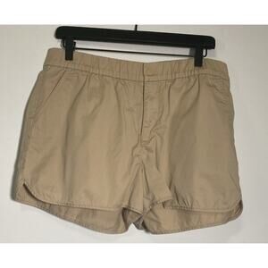 J.Crew Women Brown Khaki Shorts Large Pockets